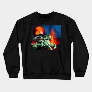 Samurai Volcano Crewneck Sweatshirt
